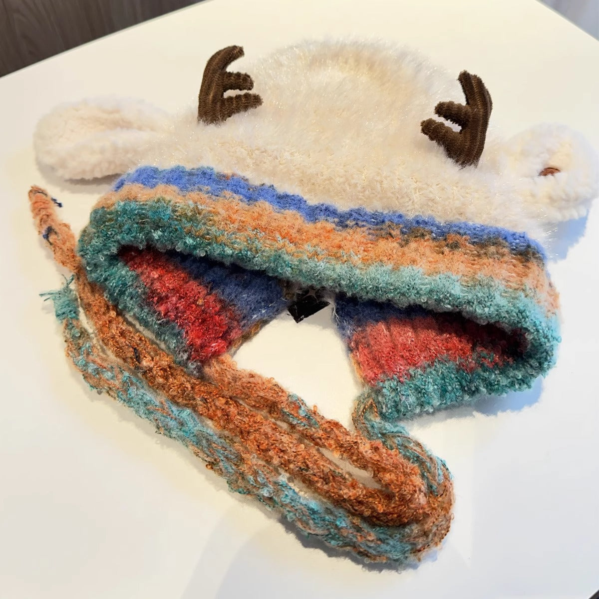 ⏰Black Friday-49%OFF:🔥Christmas Antler Hat (It can be used as a handbag),Unlimited head size