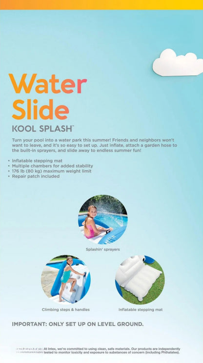 🌊Summer Sale – 50% Off⏰️ - Inflatable Play Center Swimming Pool Water Slide,(Blue | Red Available in a variety of colors)