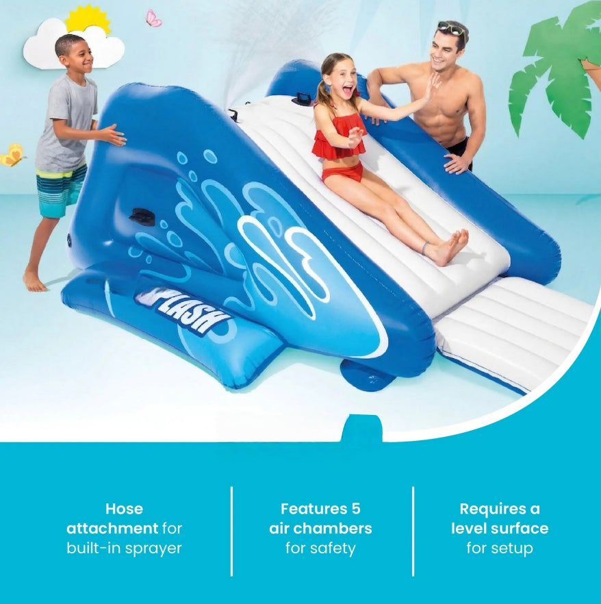 🌊Summer Sale – 50% Off⏰️ - Inflatable Play Center Swimming Pool Water Slide,(Blue | Red Available in a variety of colors)
