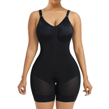 ✨✨Tummy Control Butt Lifter Shaper – Zipper Crotch for Comfort and Confidence-lln