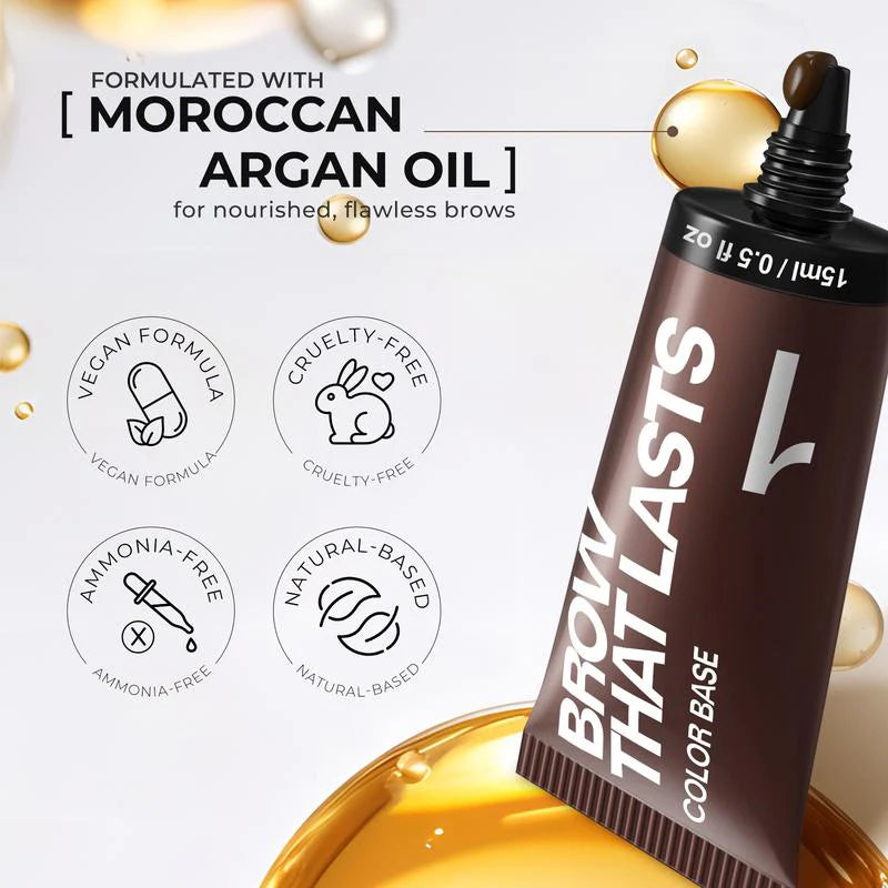 💎Eyebrow Tint Kit,Long-lasting Waterproof Sweat-proof👑