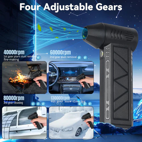 ❄️ Winter Pro — The LED Turbo Blower That Clears Snow in Seconds.