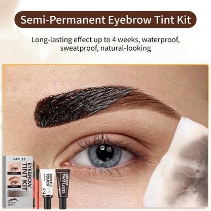 💎Eyebrow Tint Kit,Long-lasting Waterproof Sweat-proof👑