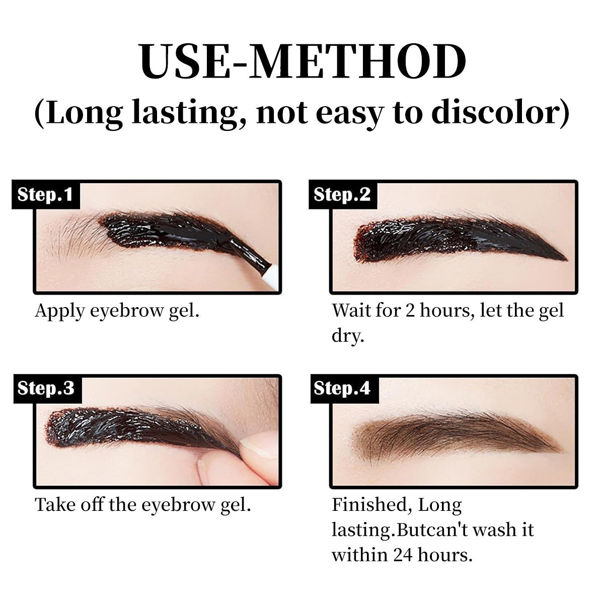 💎Eyebrow Tint Kit,Long-lasting Waterproof Sweat-proof👑