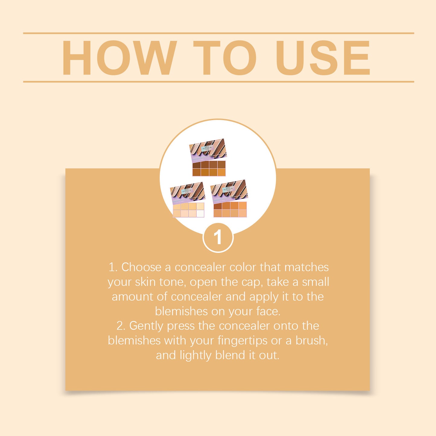 ✨Christmas Sale Happening Now:70%OFF✨Instant Flawless Coverage Concealer — One-Tap Smoothing for Picture-Perfect Skin