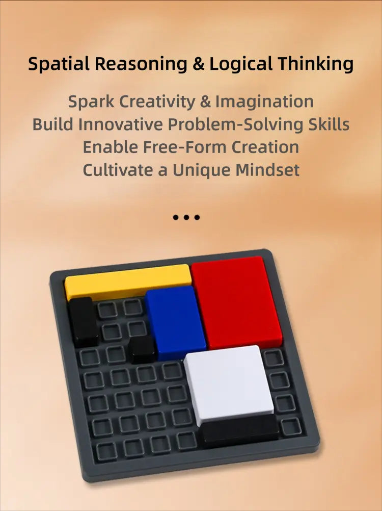 Logic Puzzle Brain Teaser Game for Kids & Adults 88 Challenging Levels. Educational Logic lov. Travel Games for Ages 7+